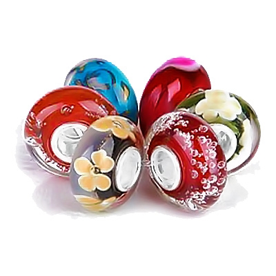 Zestaw Koralikw Charms 925 LUDOWA MOZAIKA