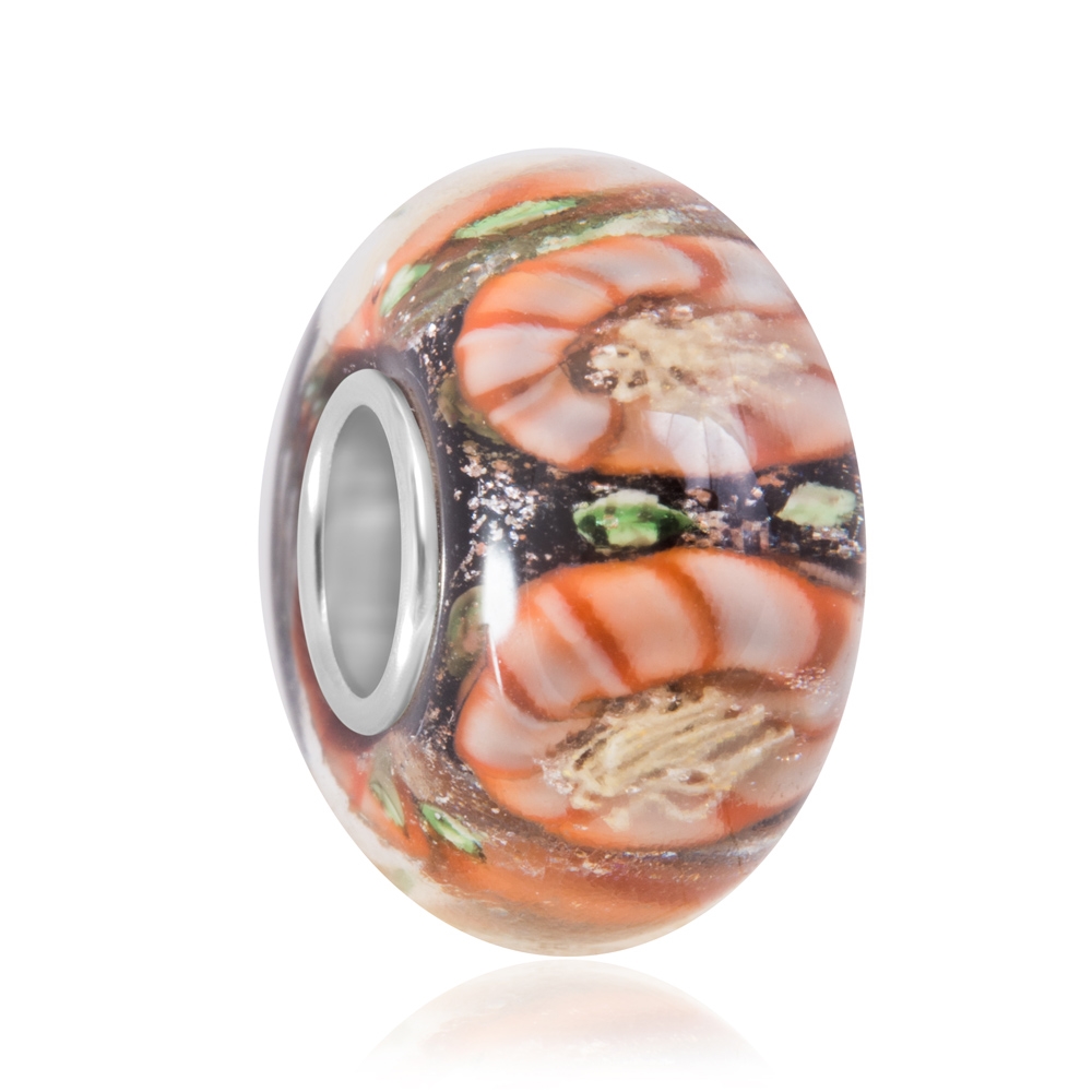 Charms Koralik Srebrny KWITNCE MAKI