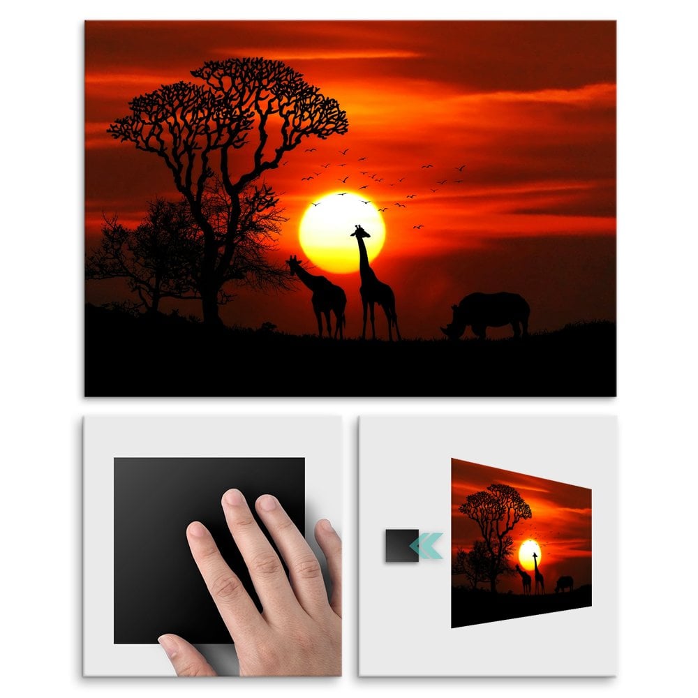 Plakat metalowy safari L