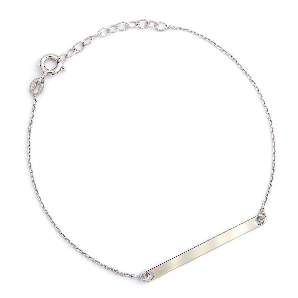 Srebrna Bransoletka 925 Simply Grawer