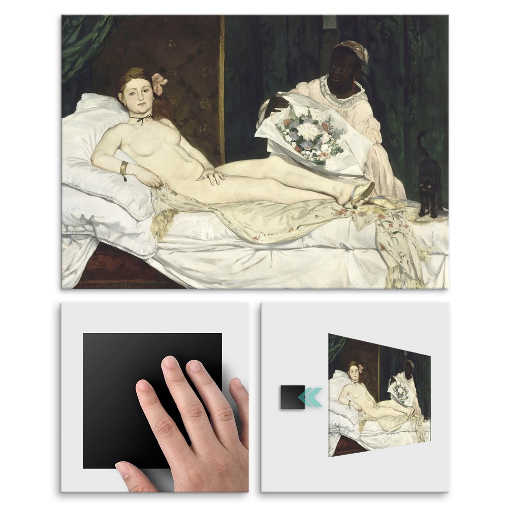 Plakat metalowy douard Manet Olympia L