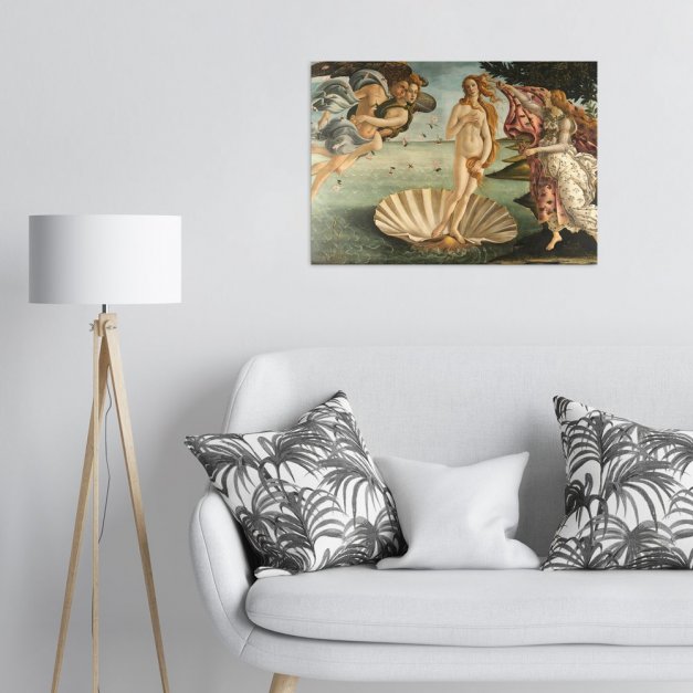 Plakat metalowy Sandro Botticelli The Birth of Venus L