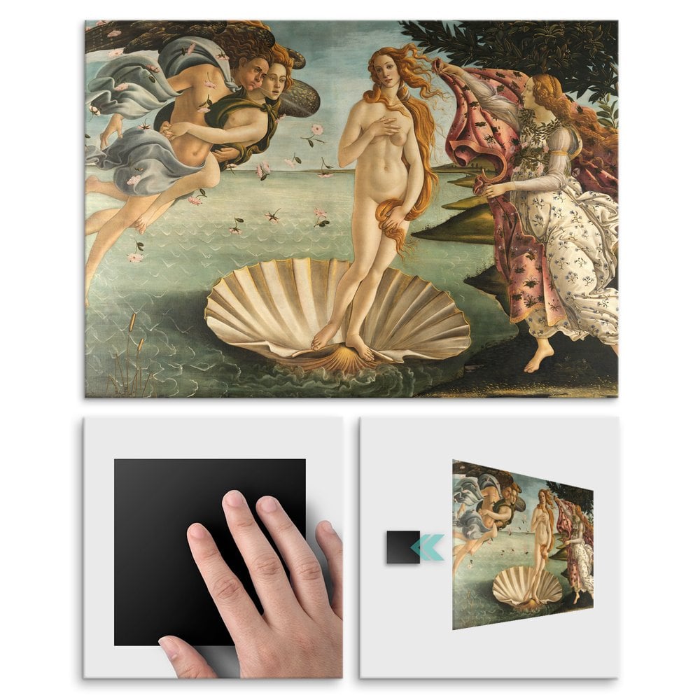 Plakat metalowy Sandro Botticelli The Birth of Venus L