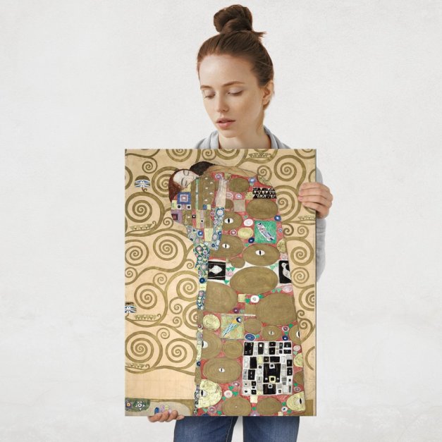 Plakat metalowy Gustav Klimt Nine Cartoons