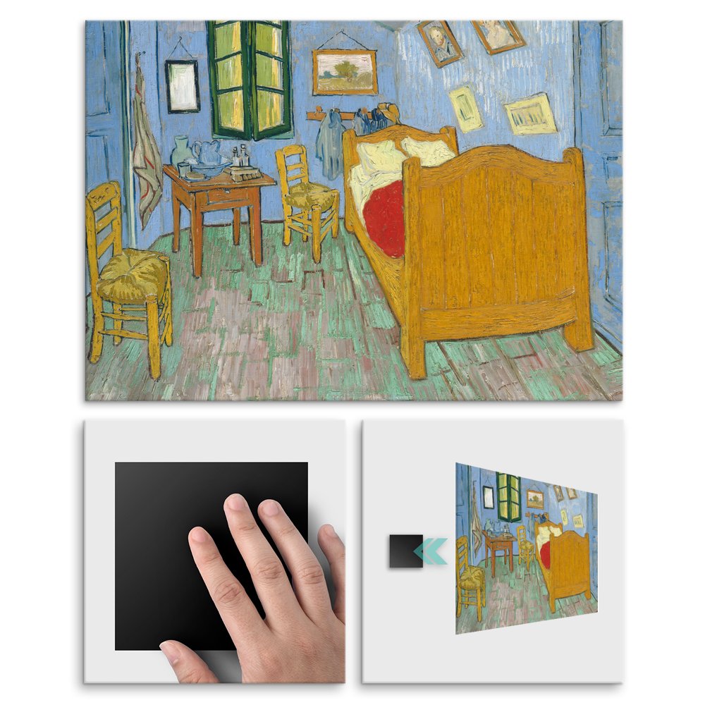 Plakat metalowy Vincent Van Gogh The Bedroom L