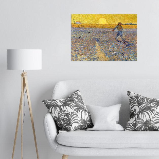 Plakat metalowy Vincent Van Gogh The Sower L