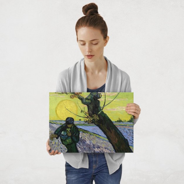 Plakat metalowy Vincent Van Gogh The Sower M