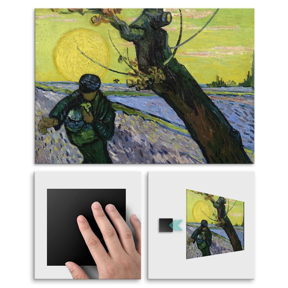 Plakat metalowy Vincent Van Gogh The Sower M