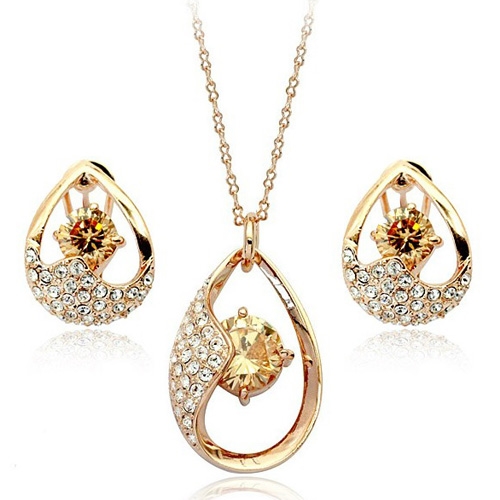 Komplet Swarovski Elements
