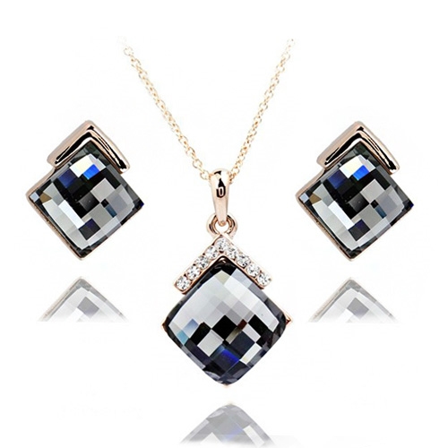 Komplet Swarovski Elements