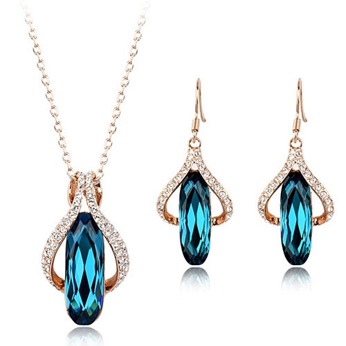 Komplet Swarovski Elements