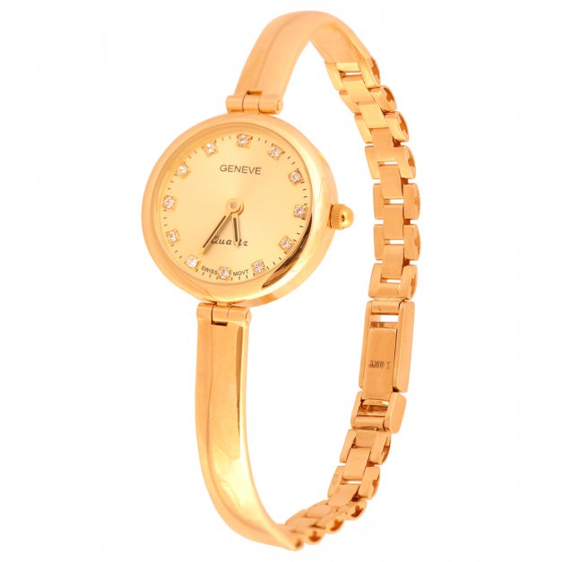 Złoty zegarek 585 damski sztywny prezent grawer