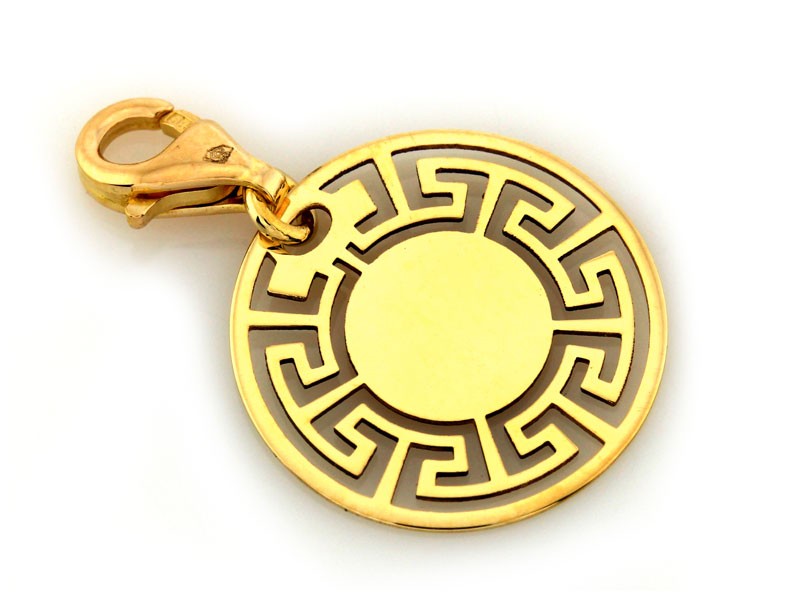 Złota zawieszka 585 charms charms prezent grawer