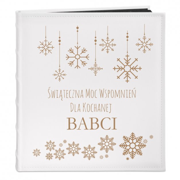 Album na zdjęcia z nadrukiem dla babci