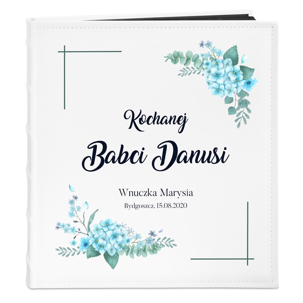Album na zdjcia z nadrukiem dla babci
