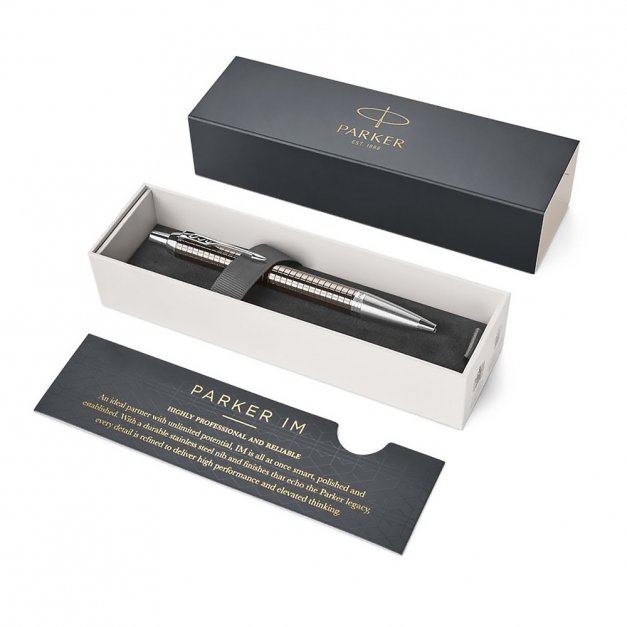 Długopis Parker IM Premium Dark Espresso CT GRAWER