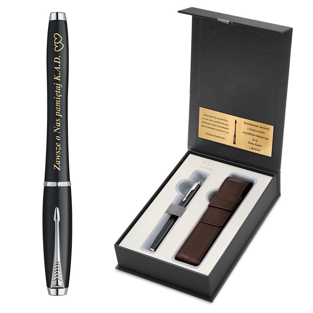 Piro Wieczne Parker Urban Black CT GRAWER i ETUI
