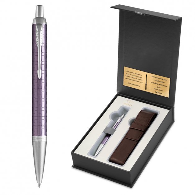 Długopis Parker IM Premium Dark Violet CT