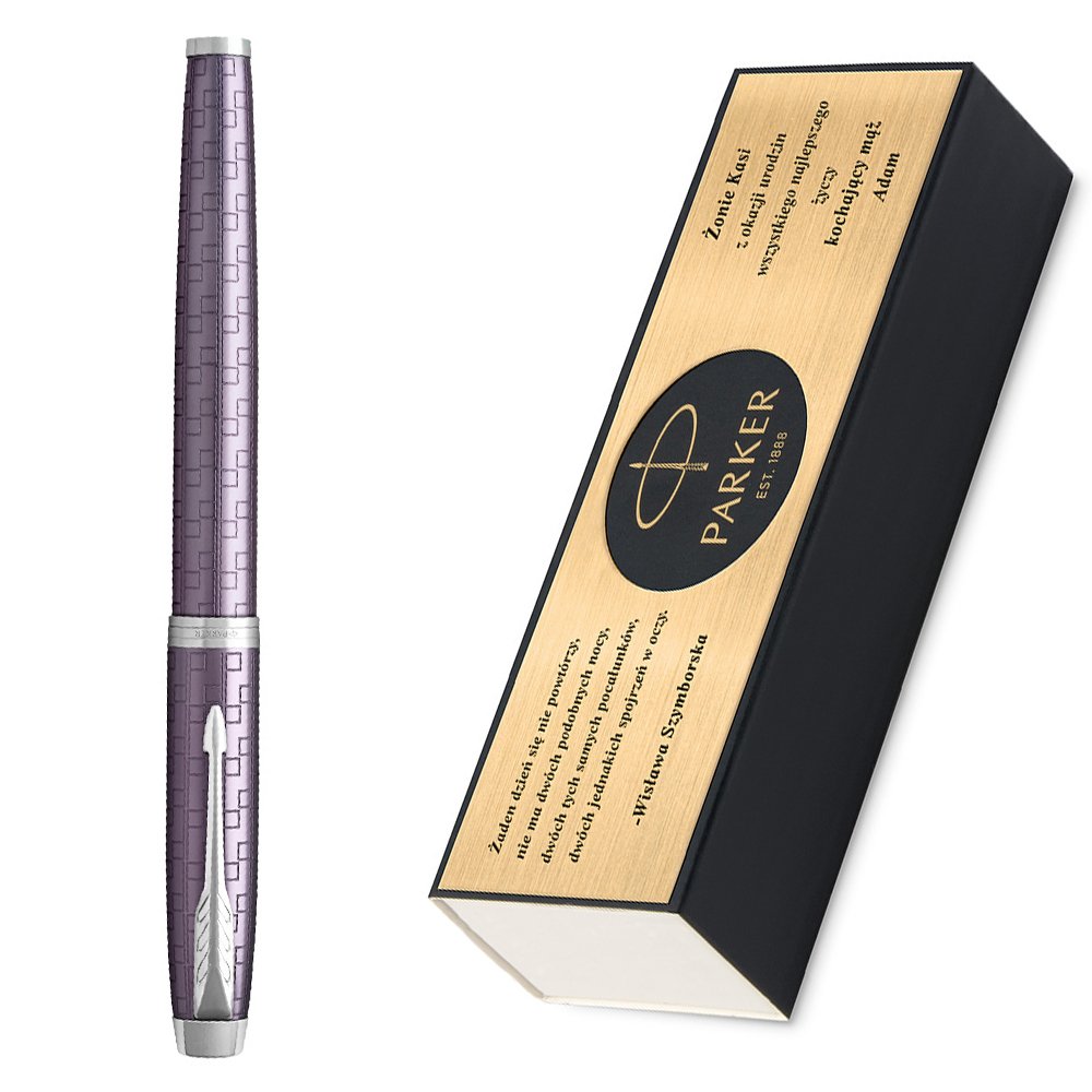 Piro Wieczne Parker IM Premium Dark Violet CT