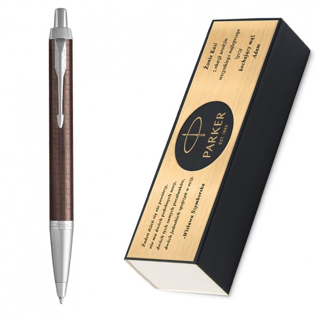 Długopis Parker IM Premium Brown CT