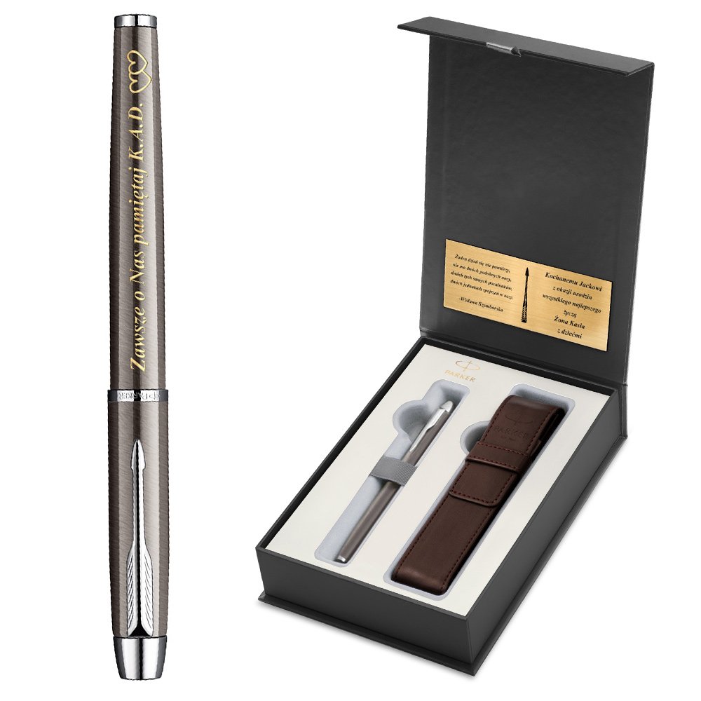 Zestaw Piro Parker IM Dark Espresso CT ETUI GRAWER