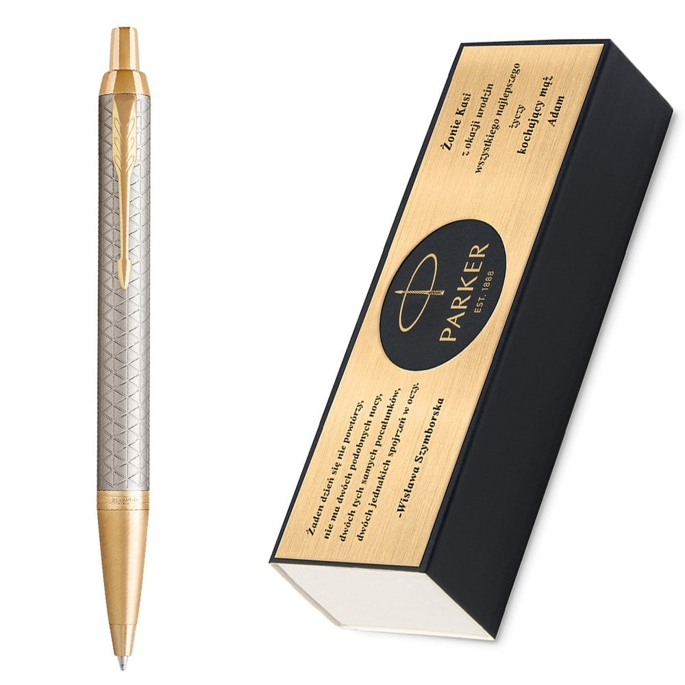 Dugopis Parker IM Premium Warm Grey GT