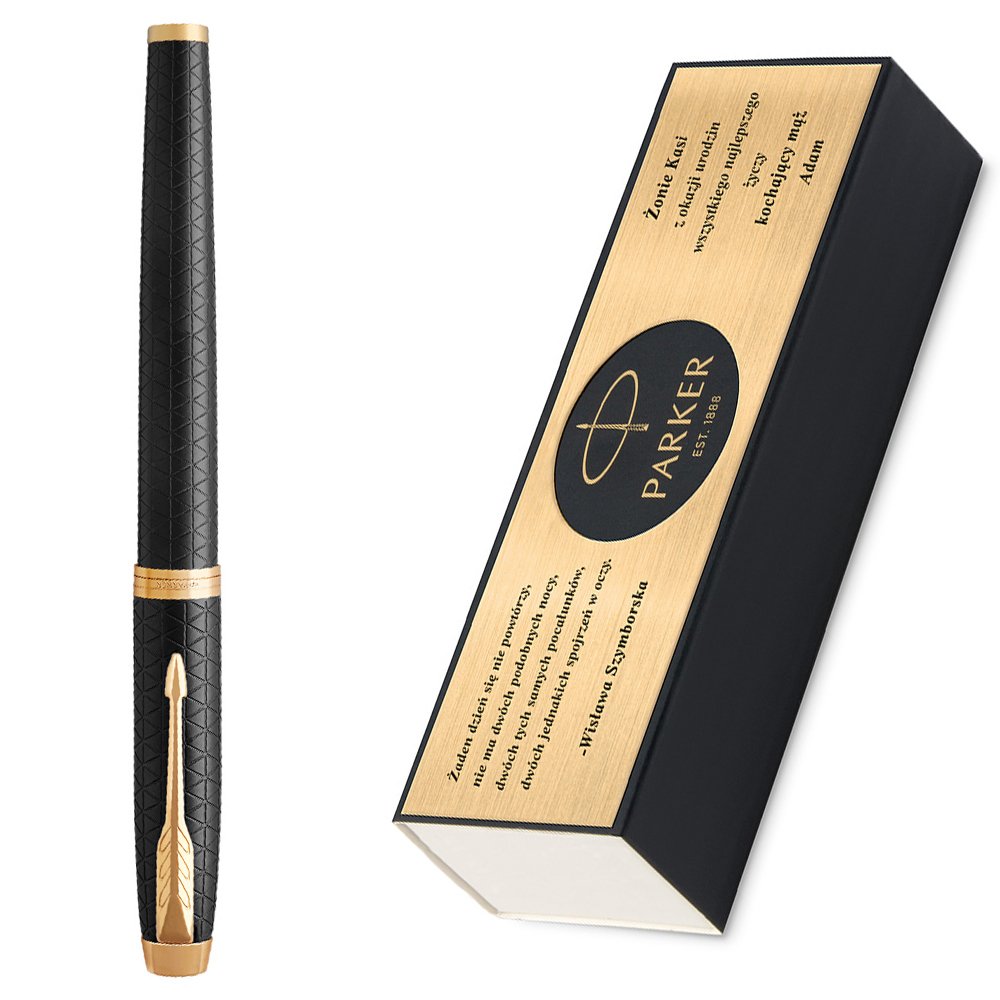 Piro Wieczne Parker IM Premium Black GT