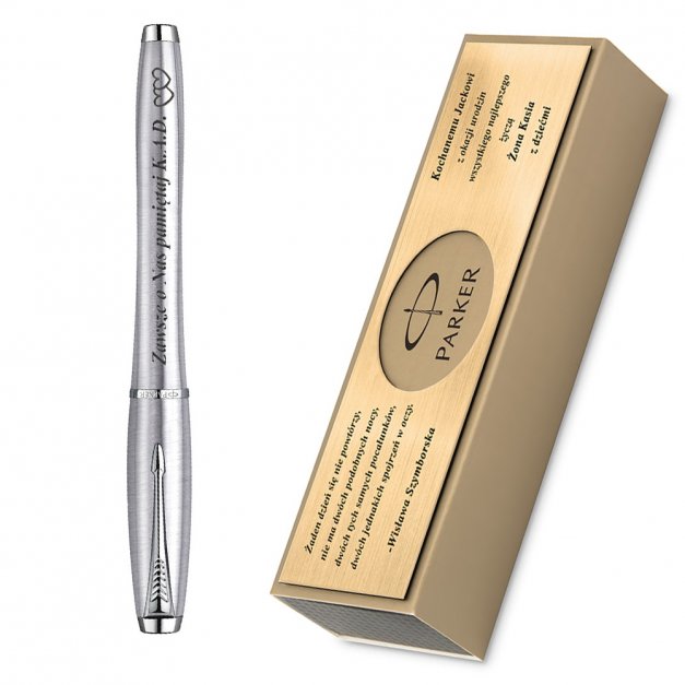 Pióro Kulkowe Urban Metro Metallic CT GRAWER i ETUI