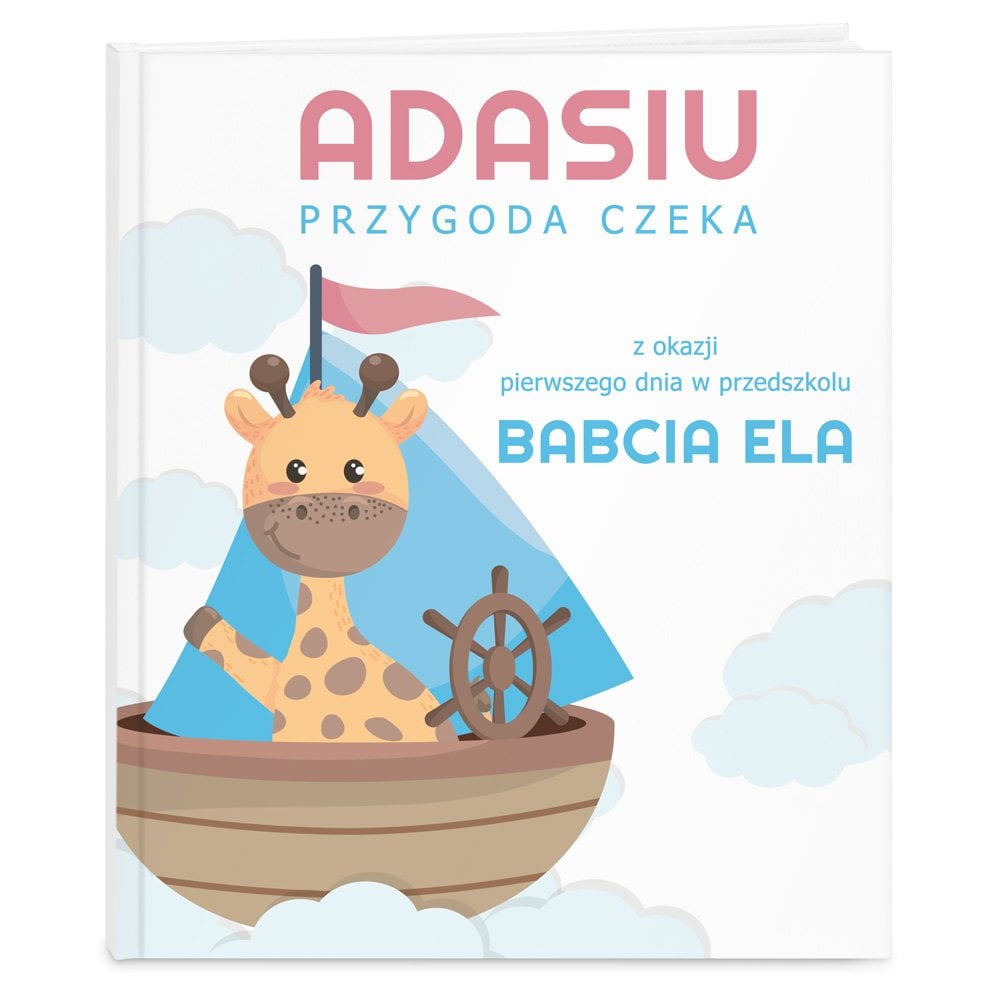 Ksiga bani banie z nadrukiem dla chopca