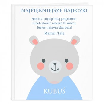 Księga Baśni Dla Dzieci z Nadrukiem Najpiękniejsze Bajeczki