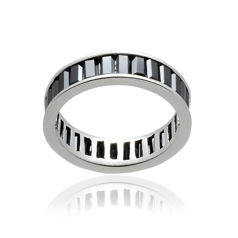 Srebrny Piercionek 925 Modern Grawer