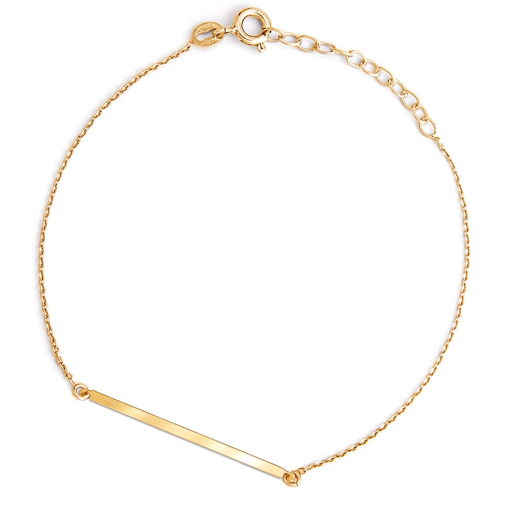 Srebrna Bransoletka Zocona 925 Modern Grawer