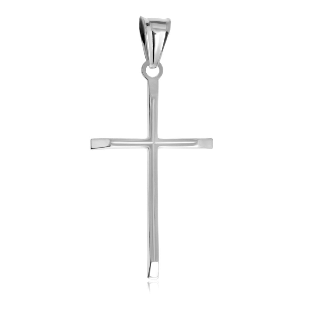 Srebrny Krzyyk 925 Modern Grawer