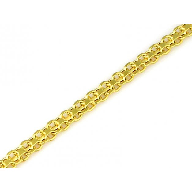 Złota bransoletka 585 łańcuszkowa prezent grawer