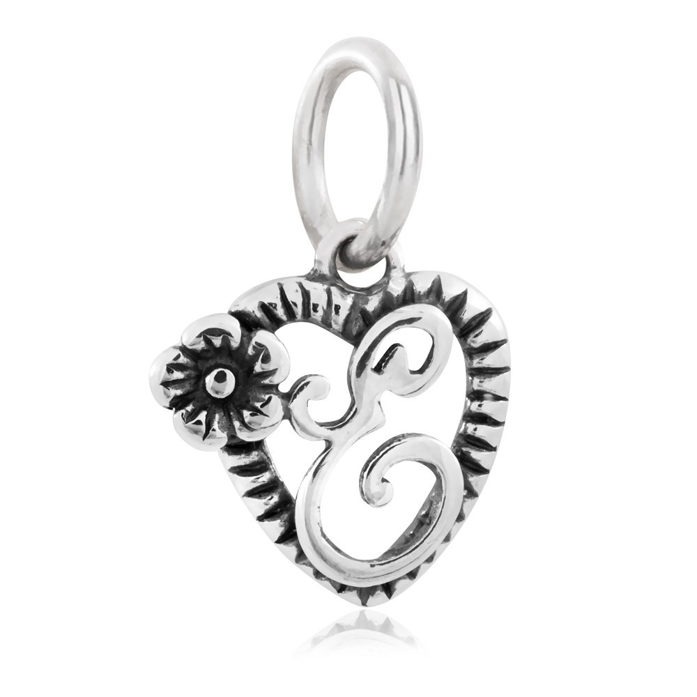 Charms Zawieszka Koralik Srebrny IMI MIOCI E