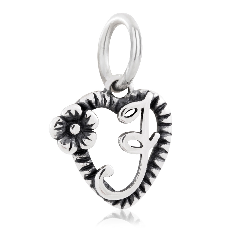 Charms Zawieszka Koralik Srebrny IMI MIOCI J