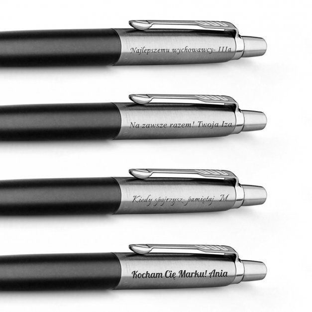 Długopis Parker Jotter Core Bond Czarny CT GRAWER