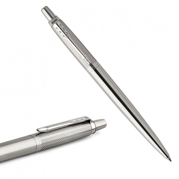 Długopis Parker Jotter Premium Stalowy Diagonal CT