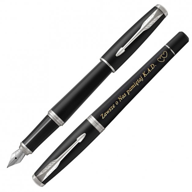 Pióro Wieczne Parker Urban Black CT GRAWER i ETUI