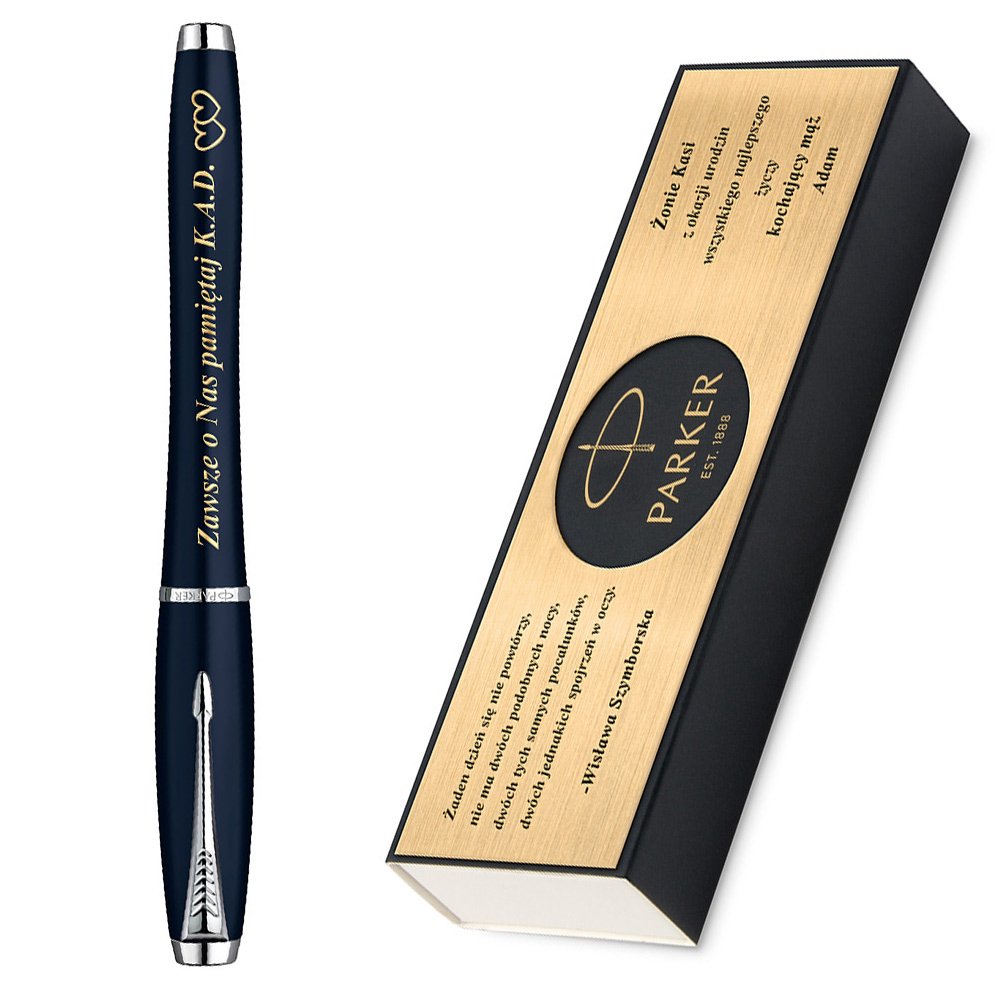 Piro Wieczne Parker Urban Night Sky Blue CT GRAWER