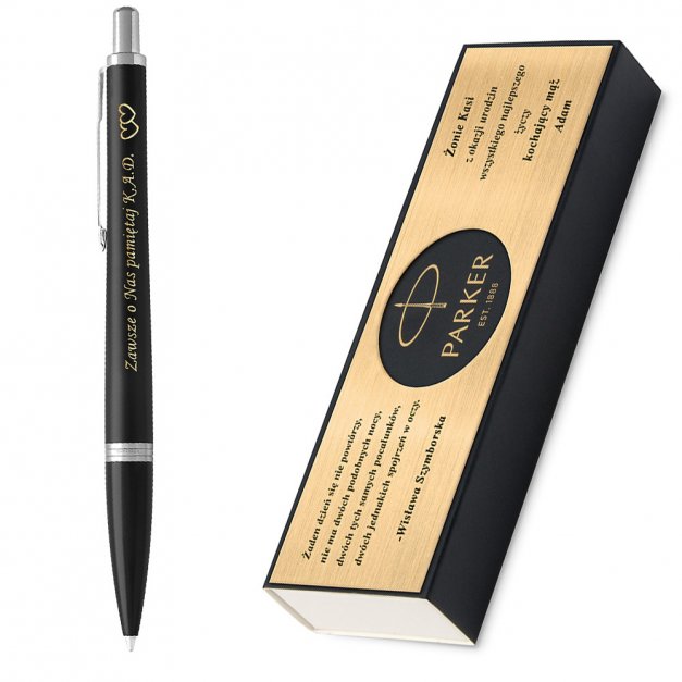 Długopis Urban Muted Black CT GRAWER i ETUI
