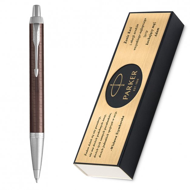 Długopis Parker IM Premium Brown CT