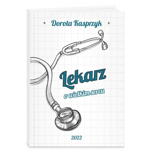 Planner kalendarz książkowy z nadrukiem dla lekarza weterynarza psychologa