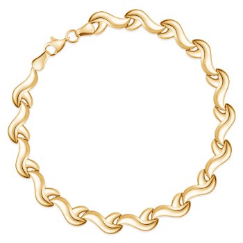 Złota Bransoletka 333 Elegancka Grawer