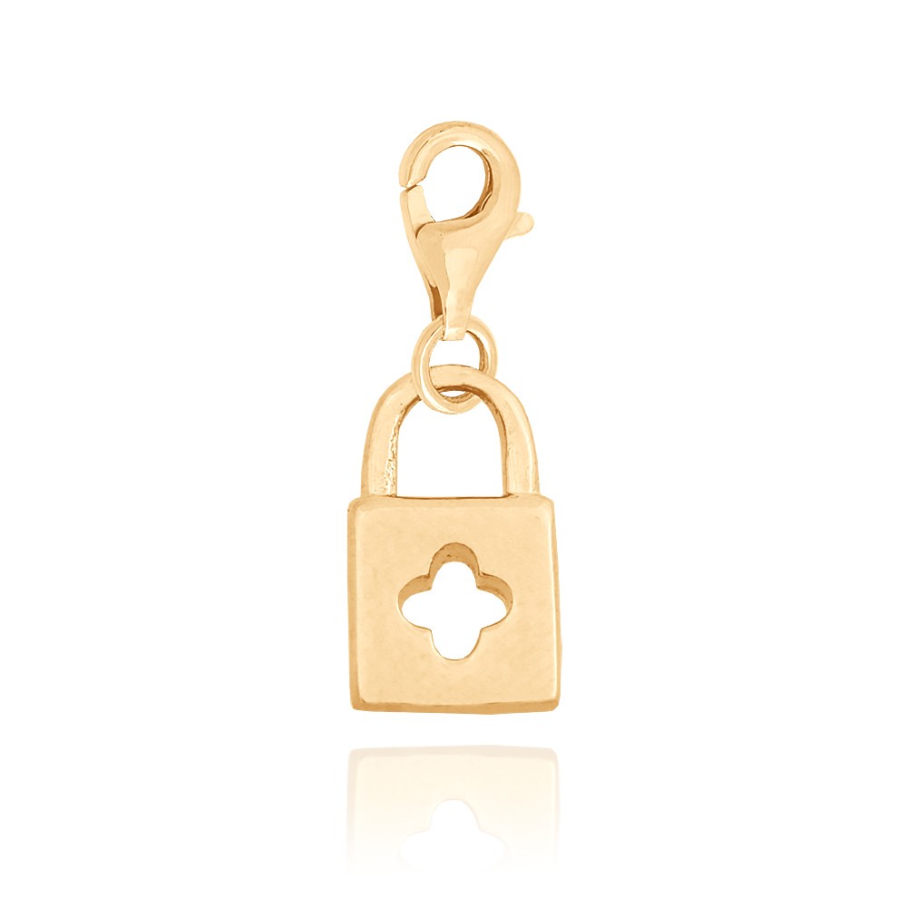 Zota zawieszka 585 charms charms PREZENT GRAWER
