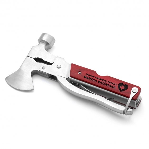 Narzędzie wielofunkcyjne multitool z grawerem dla lekarza