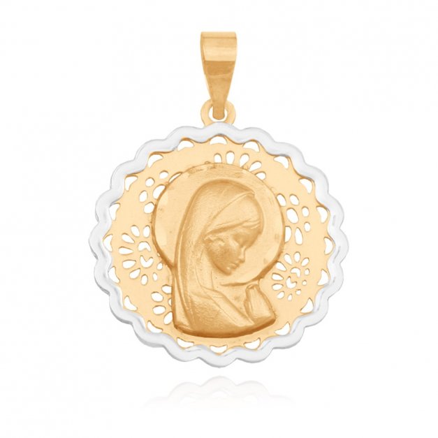 Złoty medalik 585 ażurowe PREZENT GRAWER PUDEŁKO