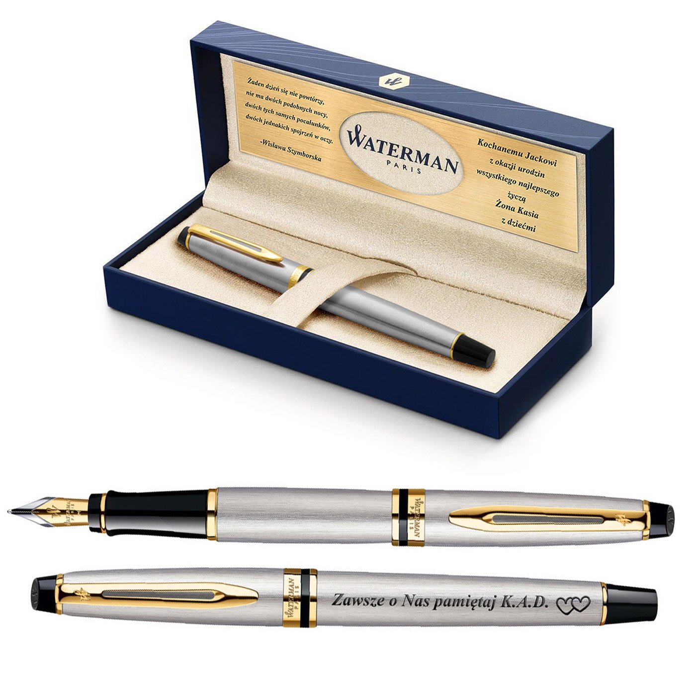 Piro Wieczne WATERMAN Expert Stalowe GT