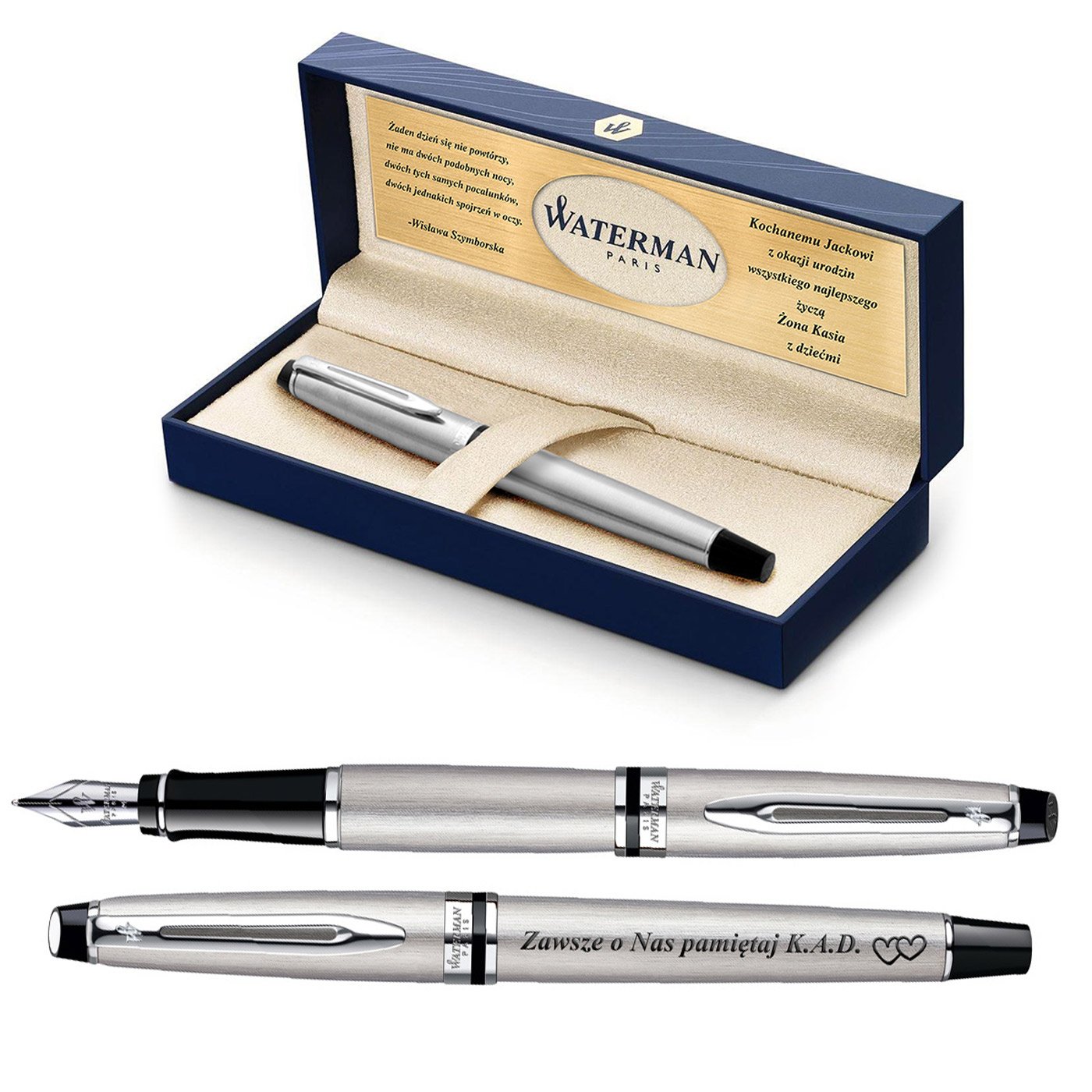 Piro Wieczne WATERMAN Expert Stalowe CT