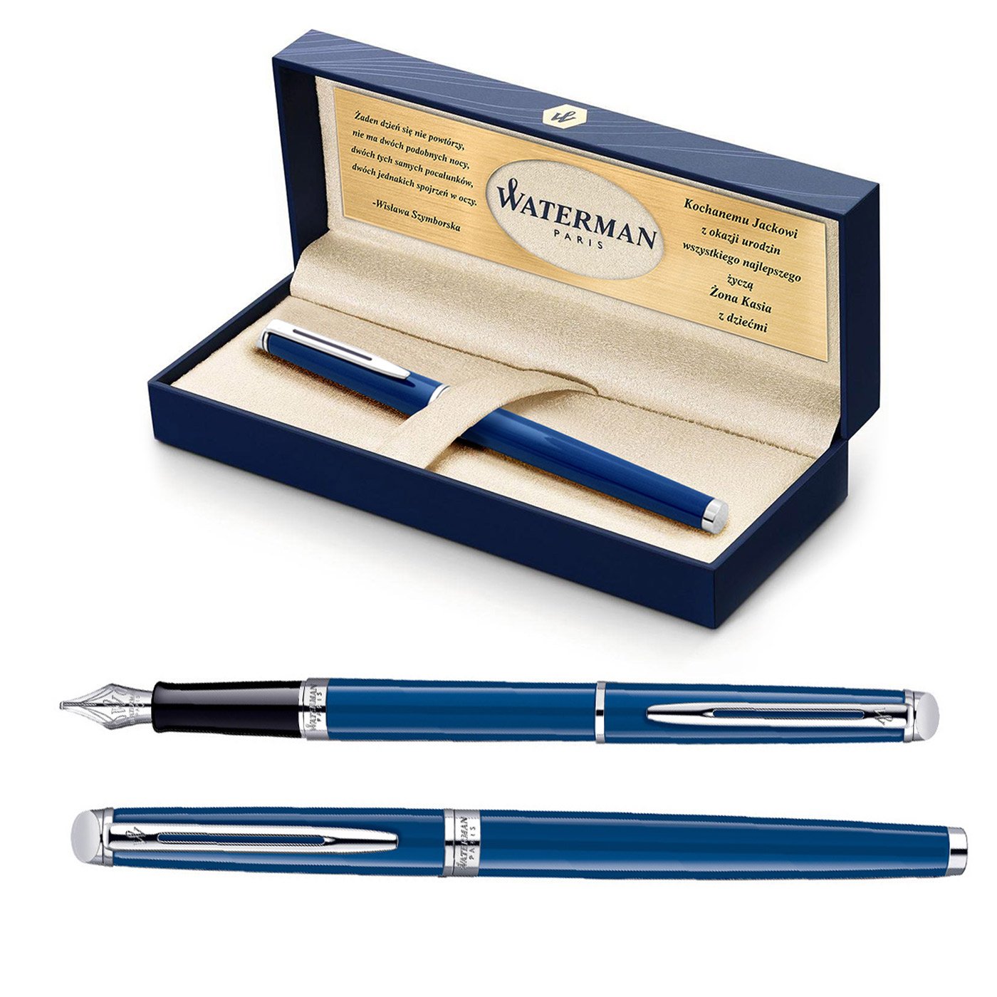 Piro Wieczne WATERMAN Hemisphere Blue CT
